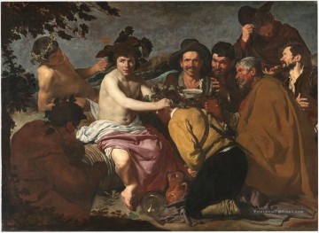 the duchess of alba and her duenna Tableau Peinture - Los Borrachos The Triumph of Bacchus Diego Velázquez